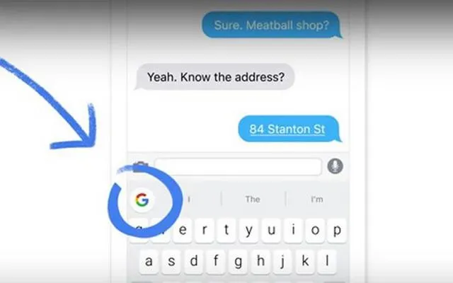 Νέο πληκτρολόγιο της Google για iPhone