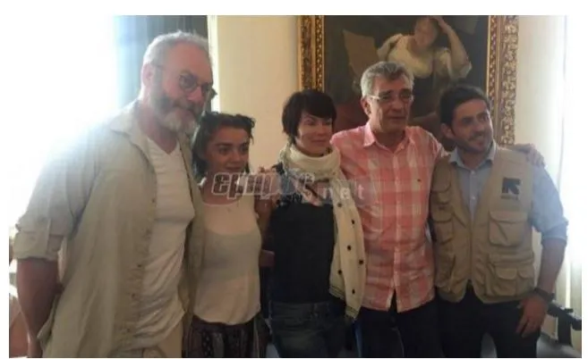 Στου πρόσφυγες της Λέσβου, πρωταγωνιστές του Game of Thones