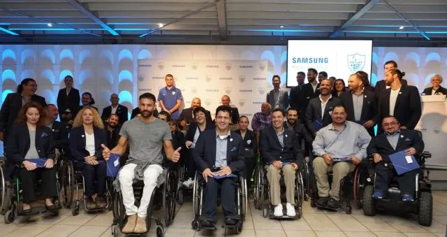 Η Samsung τίμησε την Παραολυμπιακή Ομάδα