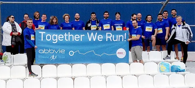 Η AbbVie Running Team συνεχίζει να προσθέτει χιλιόμετρα στο «κοντέρ» της για καλό σκοπό