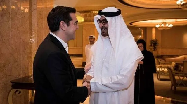 Με τον διάδοχο του θρόνου του Άμπου Ντάμπι συναντήθηκε ο Τσίπρας