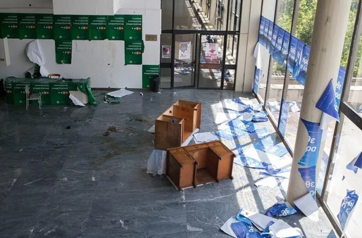Επεισόδια στο ΑΠΘ με μέλη φοιτητικών παρατάξεων