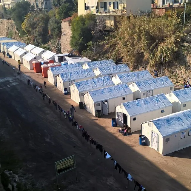 Ένταση στον καταυλισμό της Σούδας