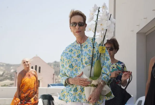 Η πριγκίπισσα Salimah Aga Khan στο Παιδικό Χωριό SOS της Κρήτης