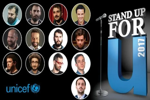 Stand Up for U: Μαραθώνιος κωμωδίας για την ενίσχυση της UNICEF