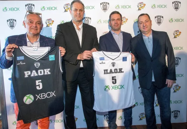Το Xbox στο πλευρό του ΠΑΟΚ Junior Basketball Program