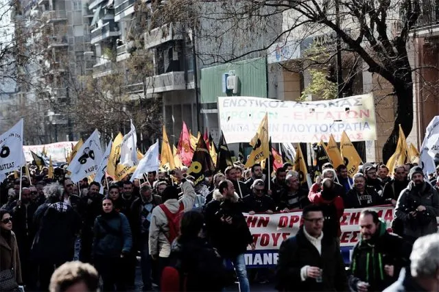 Σε εξέλιξη το συλλαλητήριο των αγροτών στο κέντρο της Αθήνας