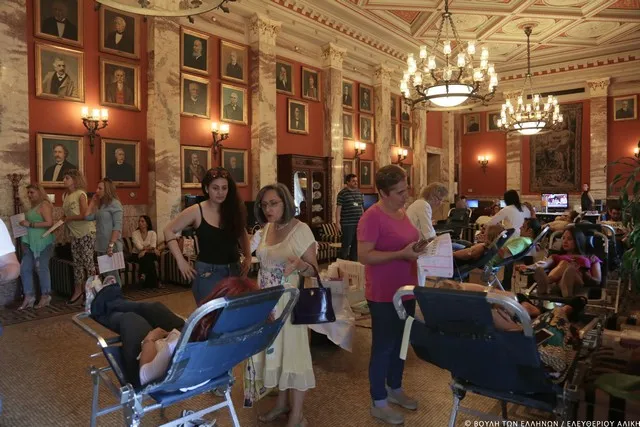 Εθελοντική αιμοδοσία από τον Σύλλογο των Υπαλλήλων της Βουλής