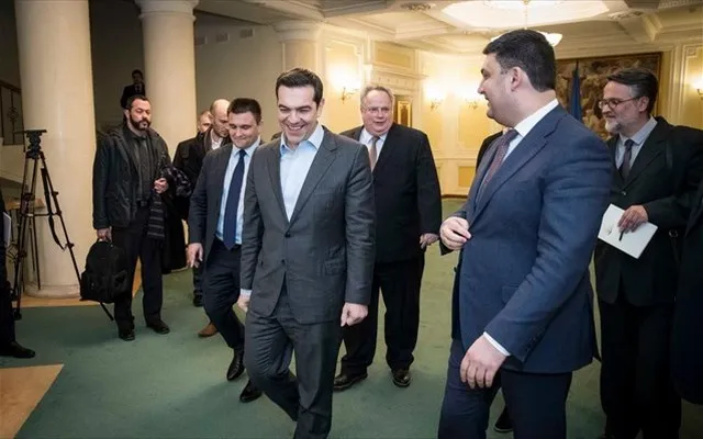 Τσίπρας- Γκρόισμαν: Διυπουργική επιτροπή για οικονομική συνεργασία Ελλάδας-Ουκρανίας