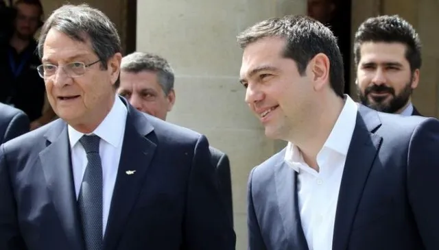 Τηλεφωνική επικοινωνία Τσίπρα - Αναστασιάδη