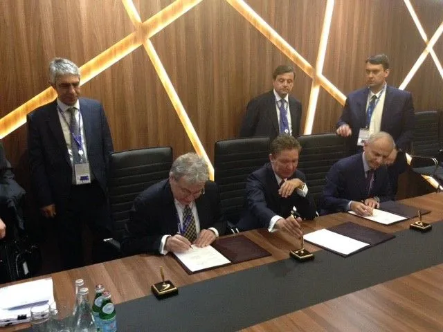 Συμφωνία Gazprom- ΔΕΠΑ- Edison για τον νότιο αγωγό αερίου