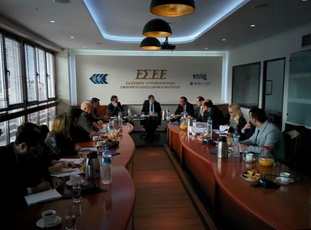 Το οικονομικό επιτελείο της ΝΔ συνάντησε η ΕΣΕΕ