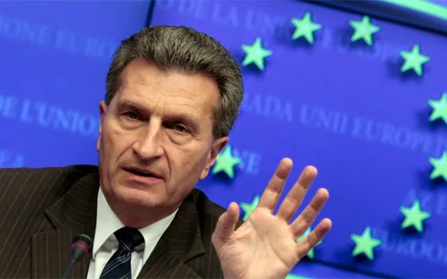 Στην Αθήνα στις 17 Ιουλίου ο επίτροπος Eτινγκερ