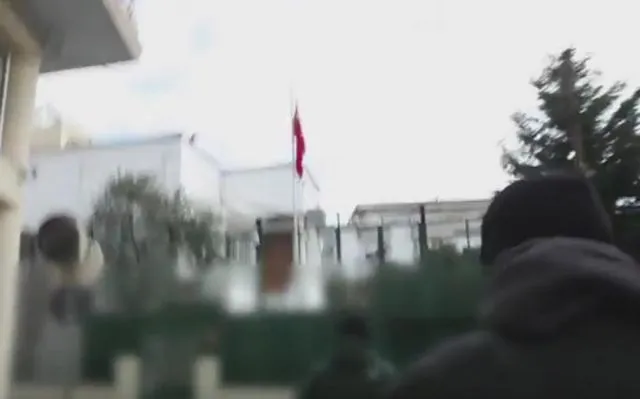 Την επίθεση στο τουρκικό προξενείο στην Κομοτηνή ανέλαβε ο «Ρουβίκωνας»