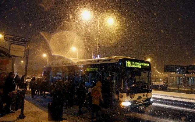 Ποια δρομολόγια λεωφορείων δεν πραγματοποιούνται λόγω του παγετού