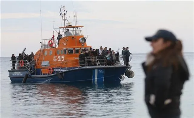 Μυτιλήνη: Διάσωση 39 προσφύγων