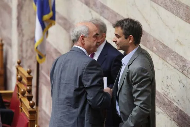 Συνάντηση Μητσοτάκη -  Μεϊμαράκη
