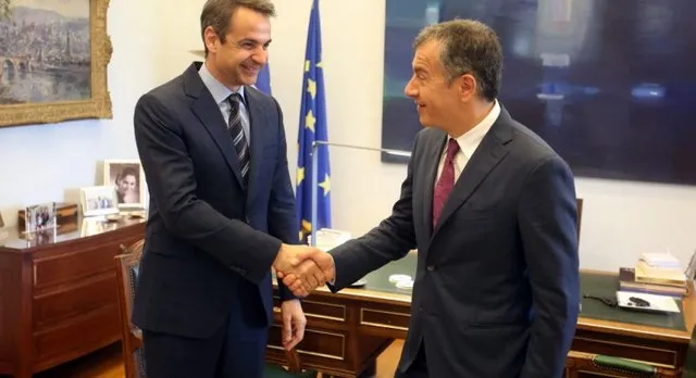 Τι συζήτησαν Μητσοτάκης - Θεοδωράκης