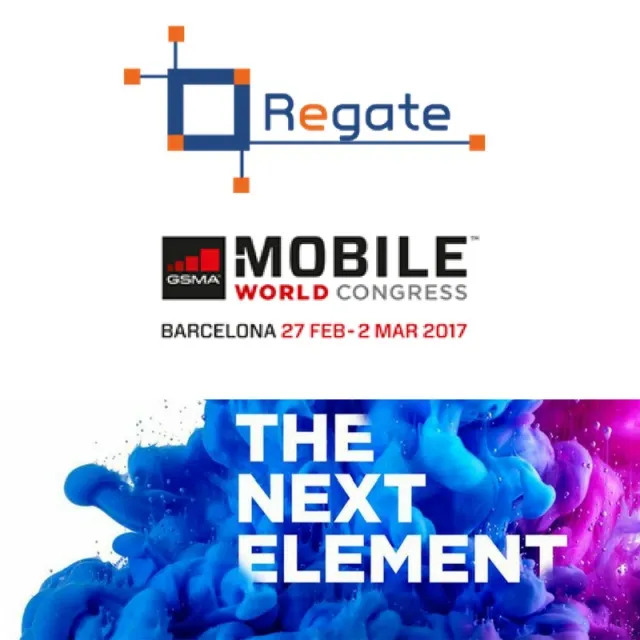 Το Development Team της REGATE στο Mobile World Congress 2017