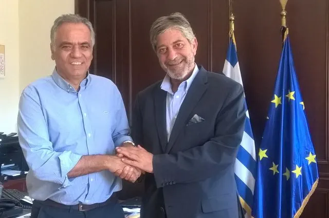 Συνάντηση Σκουρλέτη με τον Πρέσβη της Παλαιστίνης