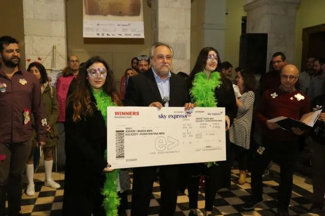 Η Sky Express χορηγός στο Κυνήγι του Κρυμμένου Λουκουμιού στη Σύρο
