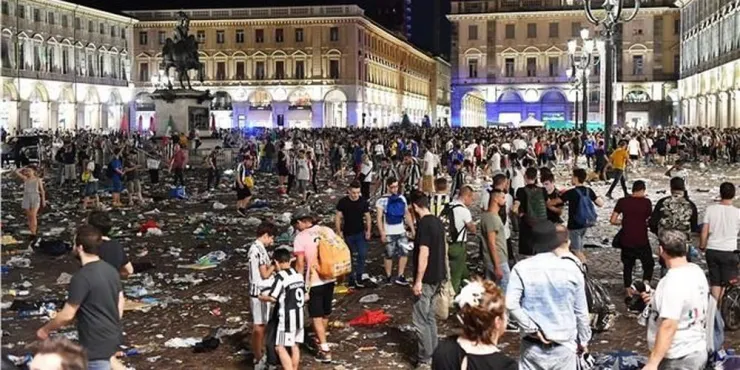Έσπειρε τον τρόμο βαρελότο στο Τορίνο(Βίντεο)
