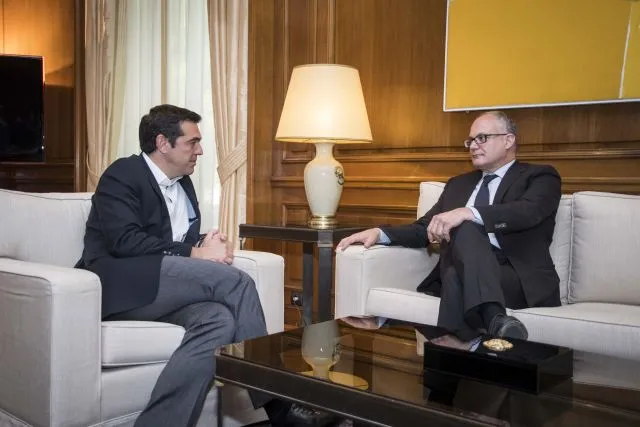 Τα επόμενα βήματα της ελληνικής οικονομίας στην συνάντηση Τσίπρα - Γκουαλτιέρι