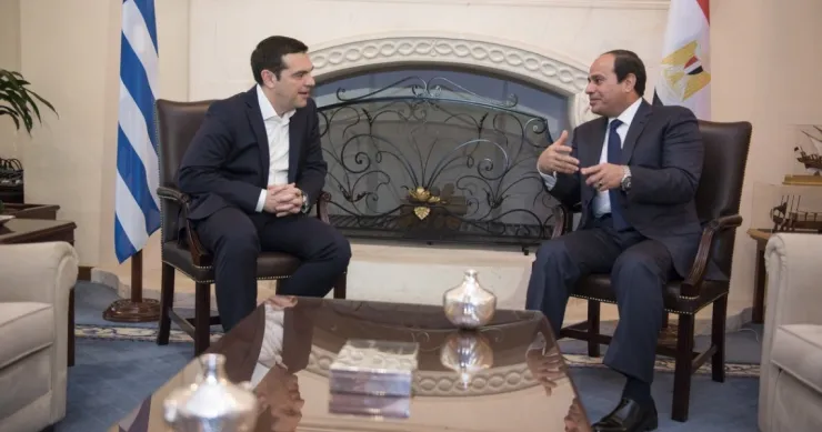 Τσίπρας σε Σίσι: Kαταδικάζω απερίφραστα τις επιθέσεις στην Αίγυπτο