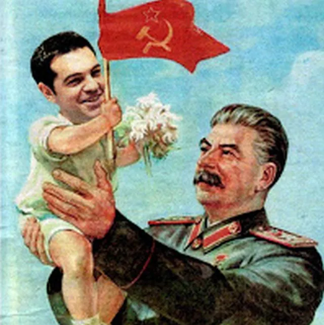Ο Τσίπρας διαβάζει Στάλιν