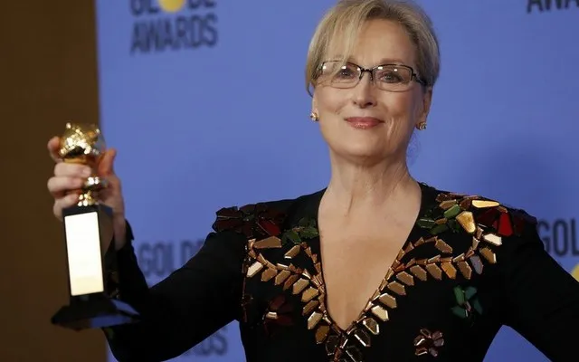 Χρυσές Σφαίρες: Η Μέριλ Στριπ έδωσε βραβείο ερμηνείας στον Τραμπ