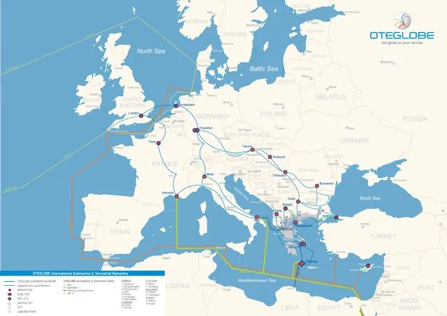 OTEGLOBE: Νέο πανευρωπαϊκό δίκτυο οπτικών ινών