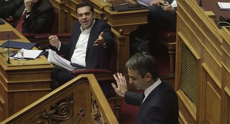 Σύγκρουση Τσίπρα-Μητσοτάκη στη Βουλή