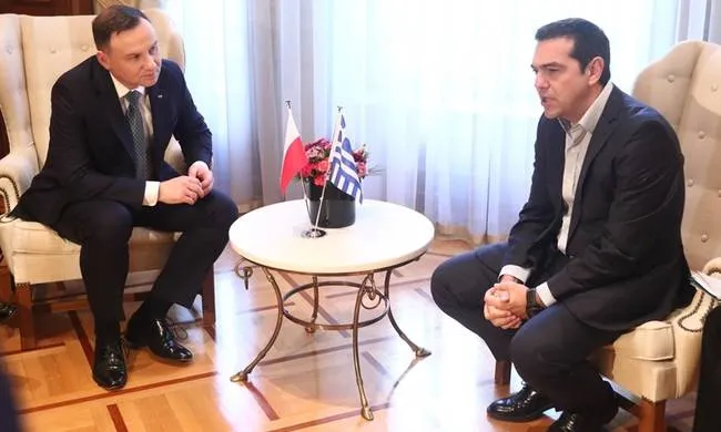 Συνάντηση Τσίπρα -  Ντούντα με επίκεντρο τις διπλωματικές και εμπορικές σχέσεις
