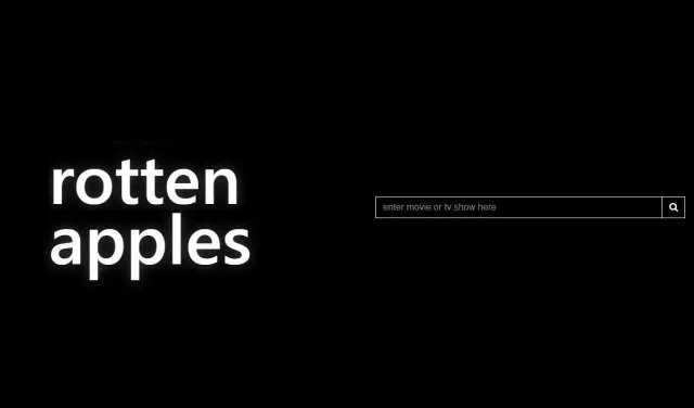 Rotten Apples: Ελέγξτε τις ταινίες αν συνδέονται με σεξουαλική παρενόχληση
