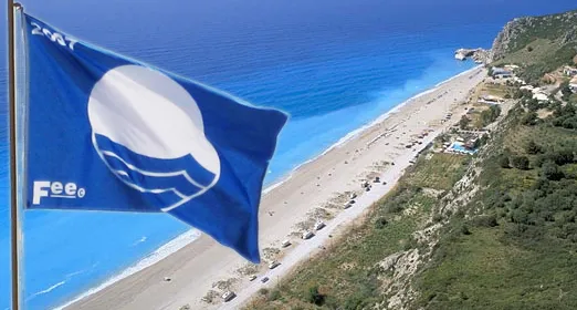 Η Ελλάδα δεύτερη παγκοσμίως σε «Γαλάζιες Σημαίες»