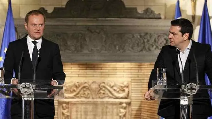 Τηλεφωνική επικοινωνία Τσίπρα - Τουσκ για το ζήτημα της πΓΔΜ