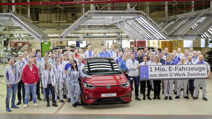 To εργοστάσιο της VW στη Zwickau έσπασε το φράγμα του 1 εκατ. EV