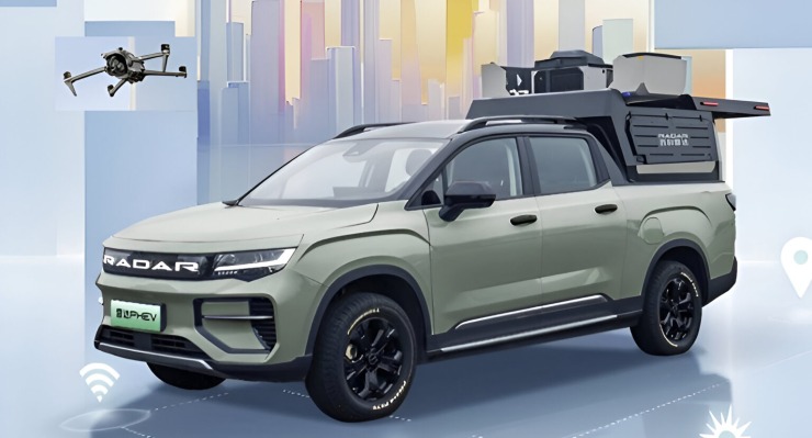 Η Geely αποκαλύπτει το πρώτο υβριδικό Pickup με σύστημα Thor EM και κιβώτιο 3 ταχυτήτων