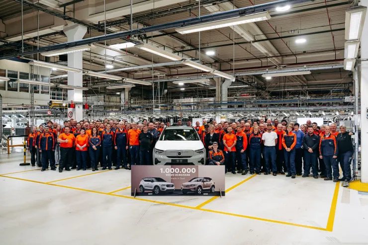 Ορόσημο στην ιστορία της Volvo το 1.000.000ό XC40/EX40