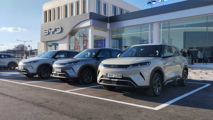 Ένας χρόνος παρουσίας της BYD στην Ελλάδα