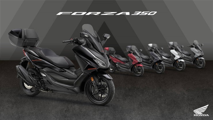 Τα premium scooter Forza 350 και 125 της Honda, ανανεώνονται για το 2026