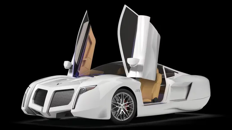 Bricklin 3EV: Ηλεκτρικό τρίτροχο με πόρτες «ψαλιδιού»
