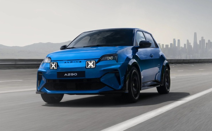 Το ηλεκτρικό hot hatch Alpine A290 κυκλοφορεί στη Βρετανία