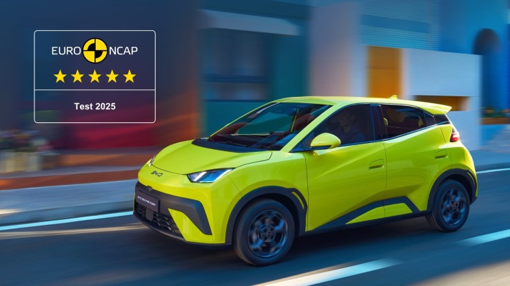 Πέντε αστέρια για το BYD DOLPHIN SURF από τον Euro NCAP