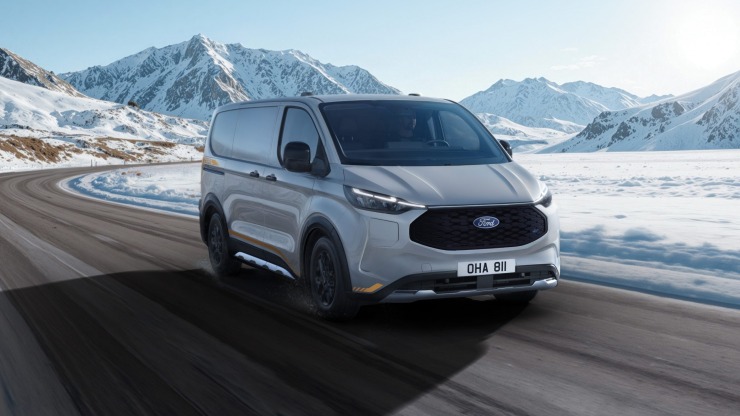 Το E-Transit Custom της Ford με νέο σύστημα τετρακίνησης