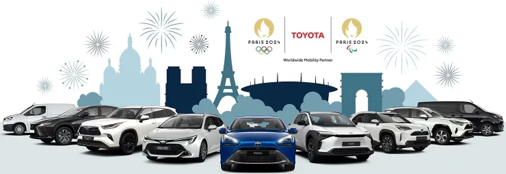 Toyota: Με στόλο  2.650 εξηλεκτρισμένων οχημάτων στους Ολυμπιακούς Αγώνες