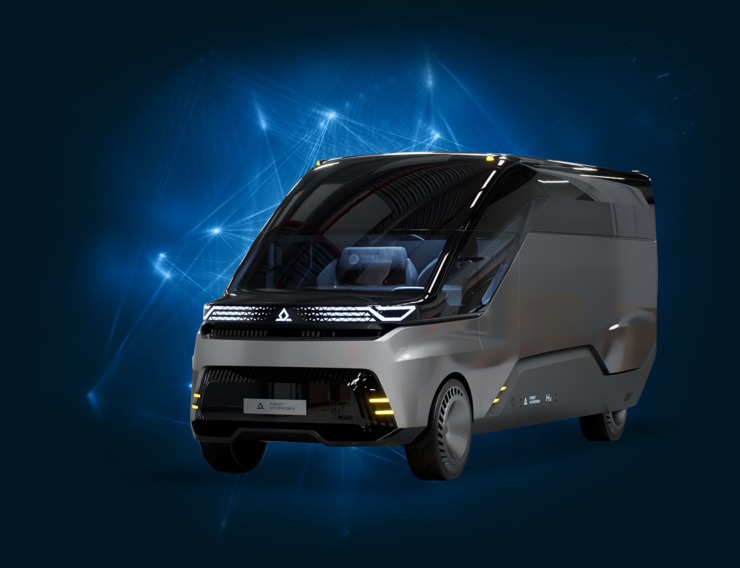 H First Hydrogen φέρνει το H2 utility van στην Ευρώπη