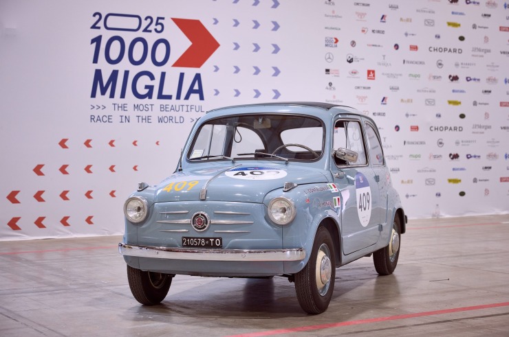 FIAT 600: Το θρυλικό μοντέλο συμπληρώνει 70 χρόνια και το γιορτάζει συμμετέχοντας στα 1000 Miglia