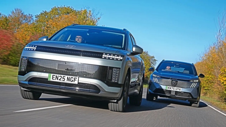 Hyundai Ioniq 9 vs Peugeot E-5008: Ποιο 7θέσιο ηλεκτρικό SUV κερδίζει;