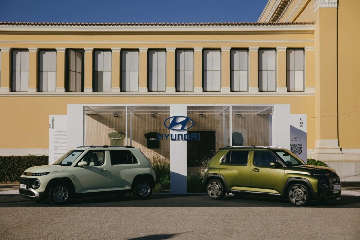 Η Hyundai με το Inster στην Art Athina